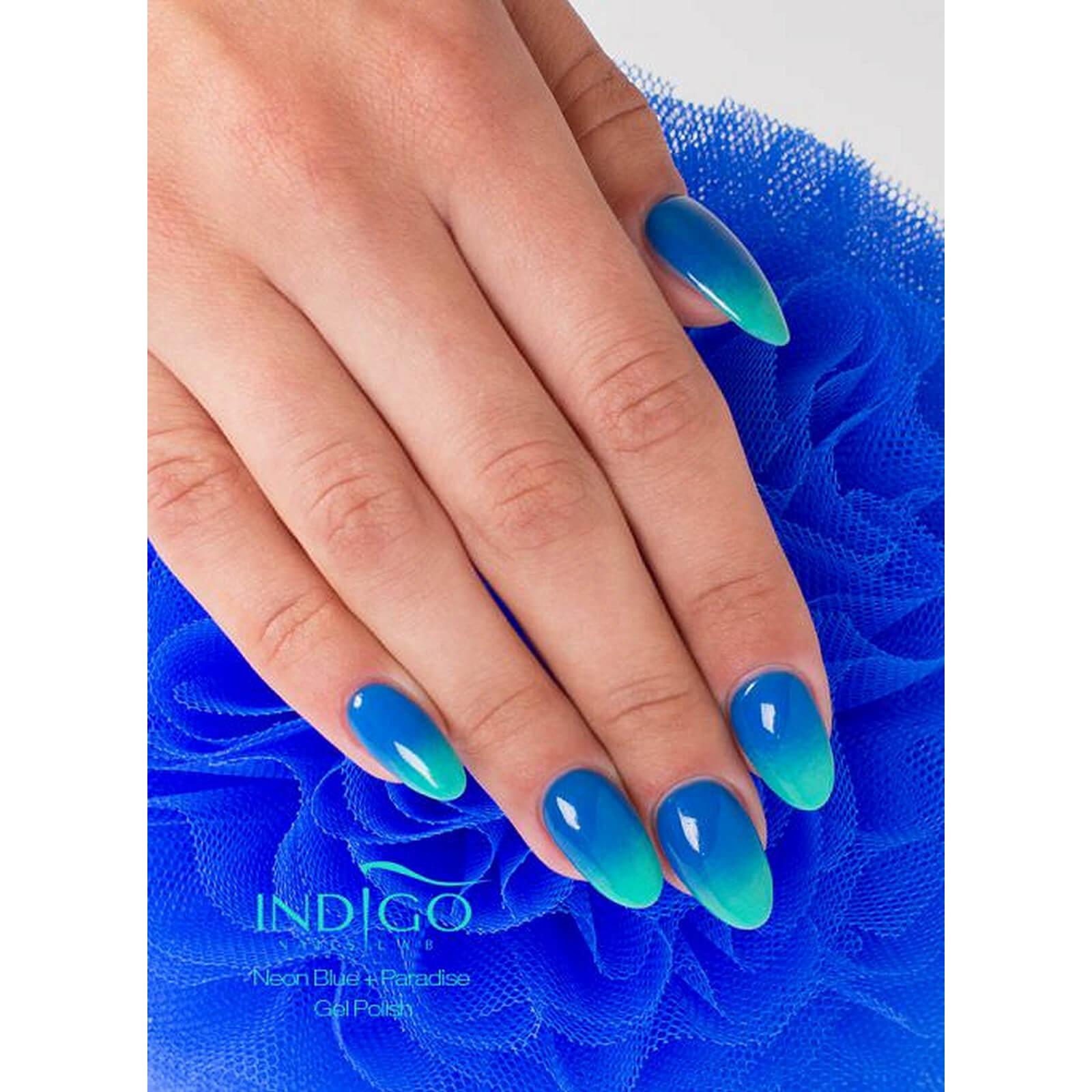 Neon Blue Gel Polish 7Ml