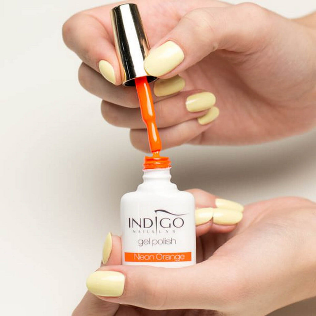 Neon Orange Gel Polish 7Ml