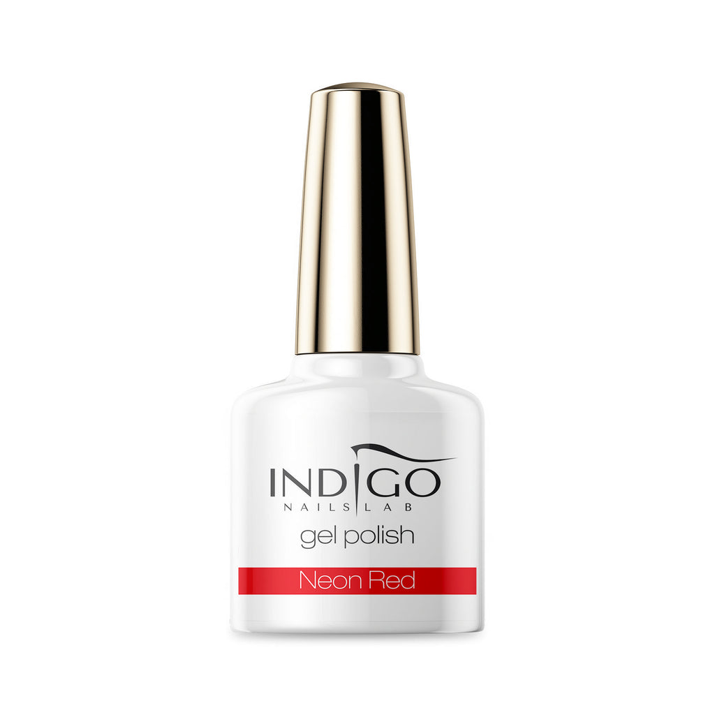 Neon Red Gel Polish 7Ml