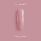 No File Builder Gel - Pink Multicolour 15g