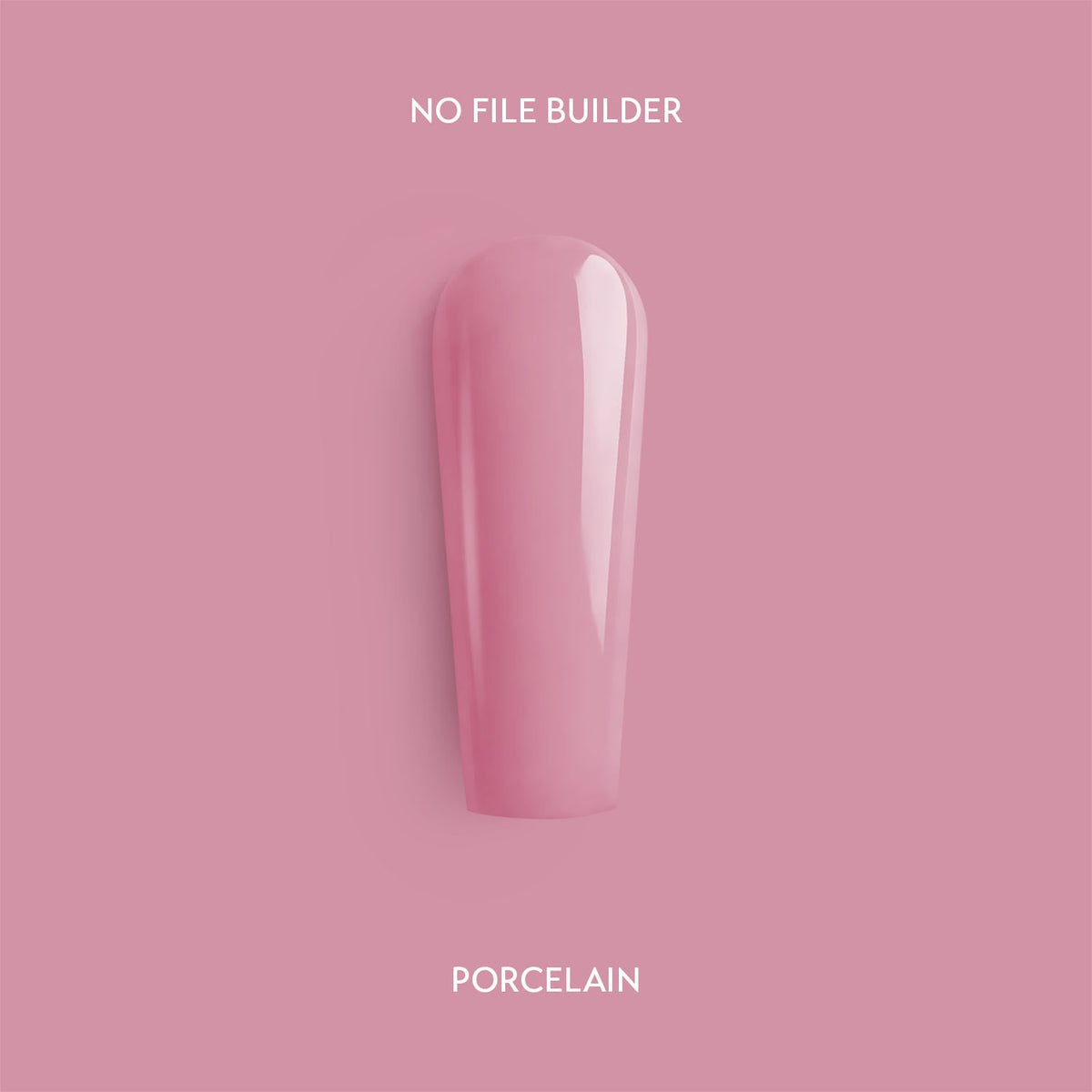 No File Builder Gel - Porcelain 15g