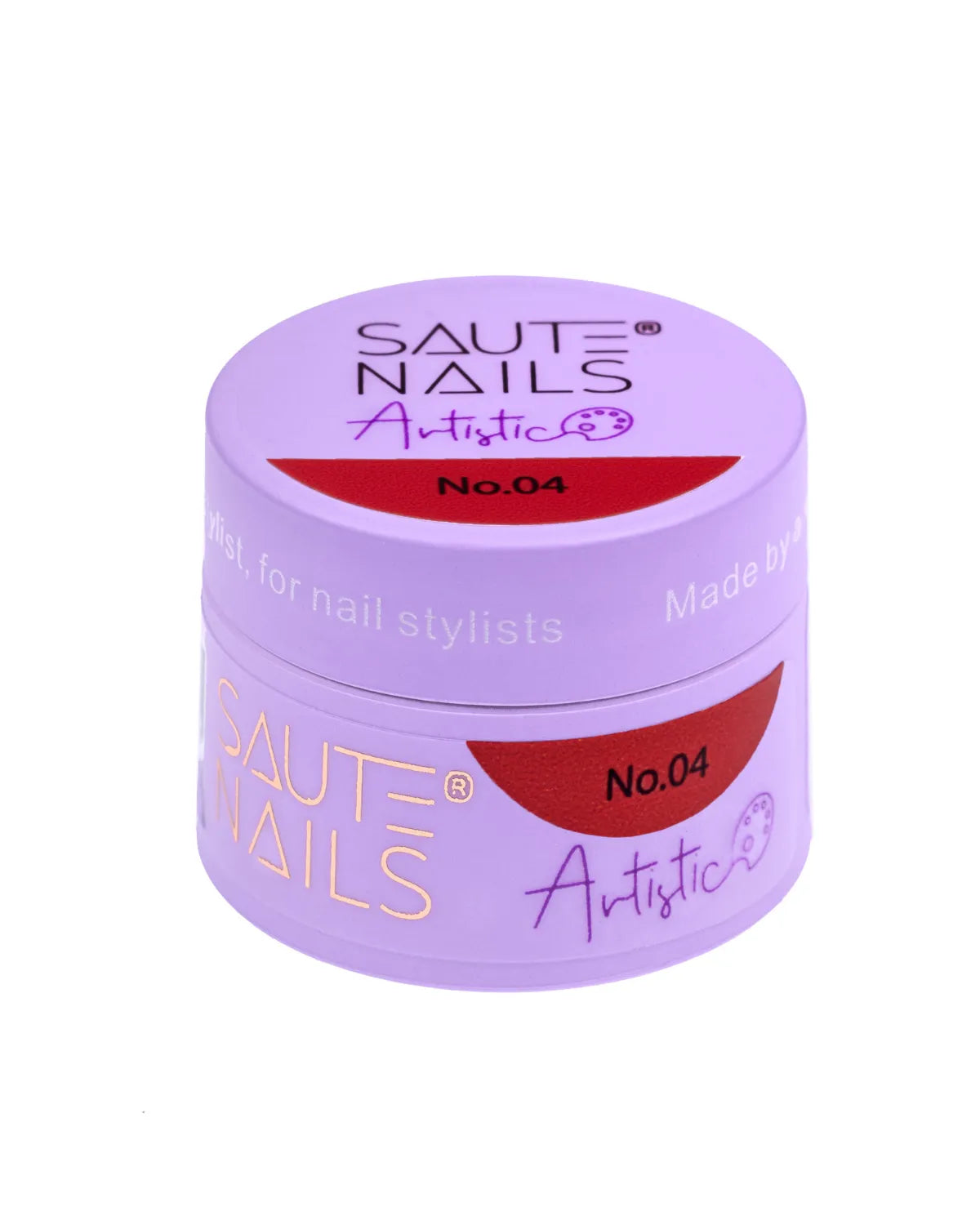 Saute Nails Artistic No.04 Vibrant Red Nail Art Gel 5g