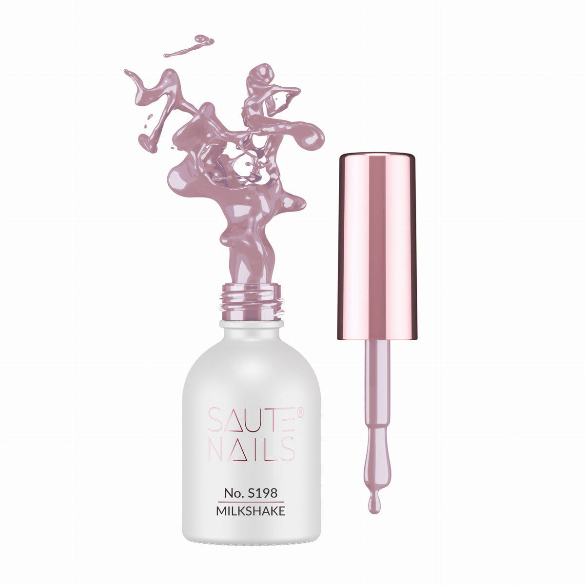 Saute Nails S198 Milkshake Gel Polish - 8ml