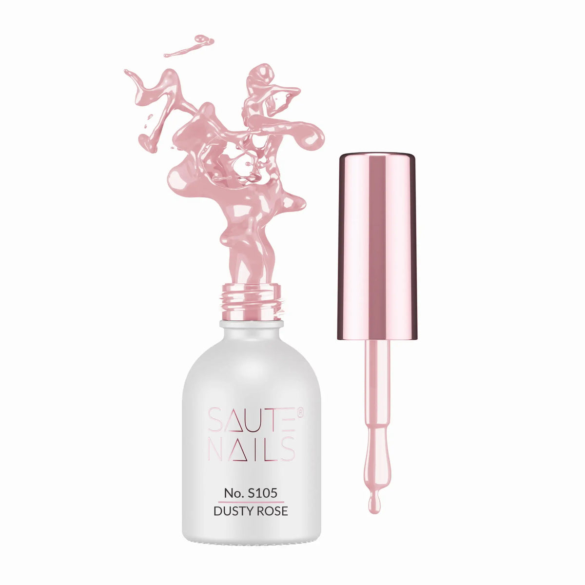 Saute Nails S105 Dusty Rose Gel Polish - 8ml