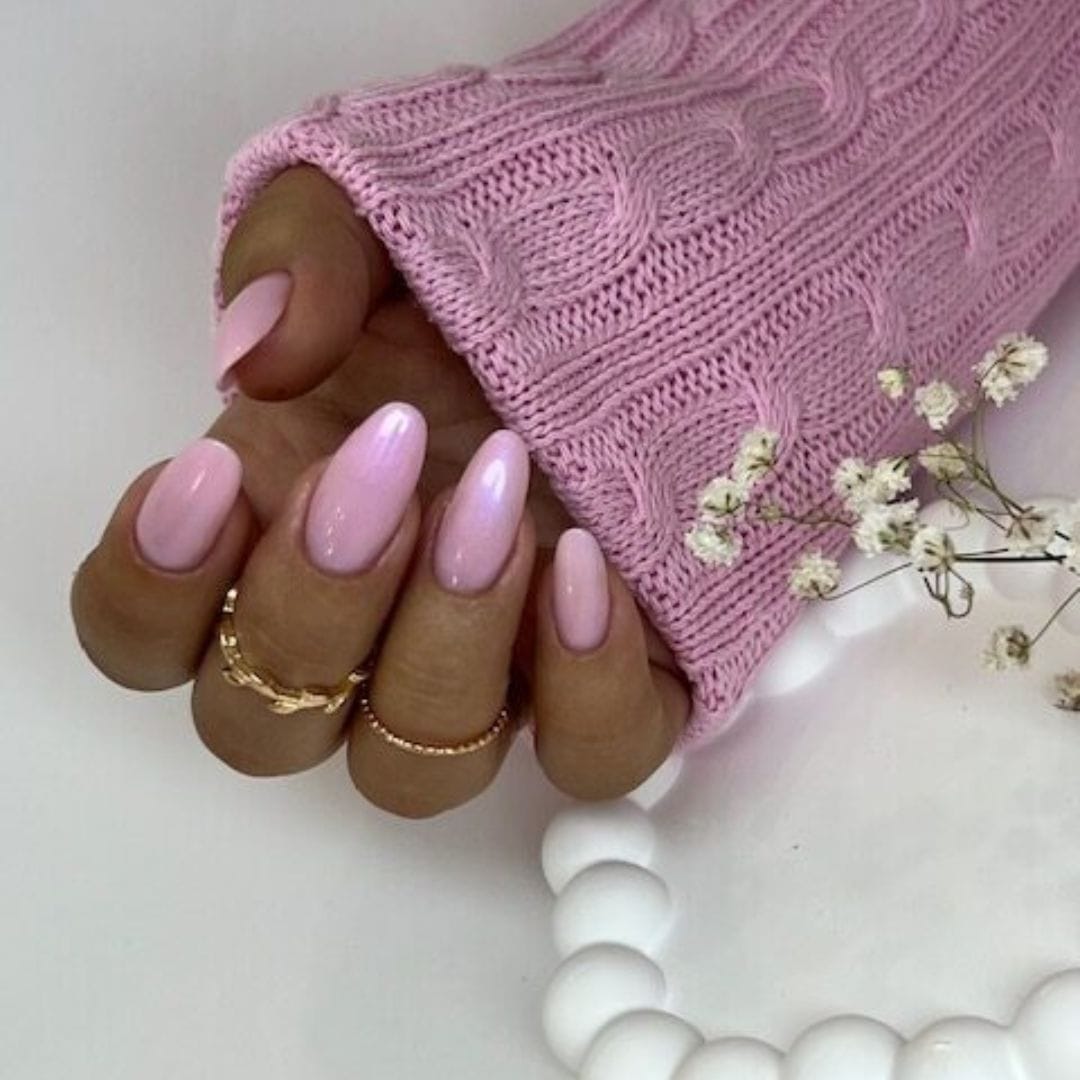 Pink Sweater Sleeve