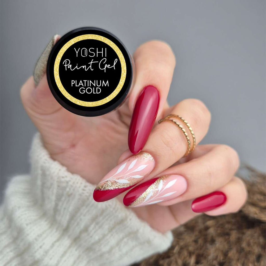 Paint Gel UV LED 5Ml – Platinum Gold