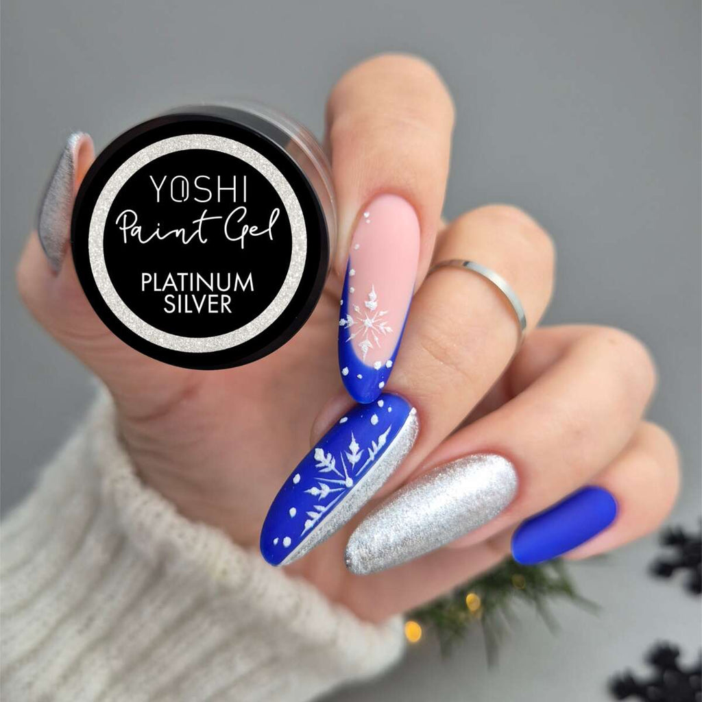 Paint Gel UV LED 5Ml – Platinum Silver