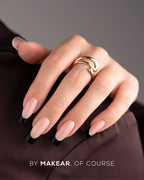 Makear FG14 French Manicure Gel - Black 5ml