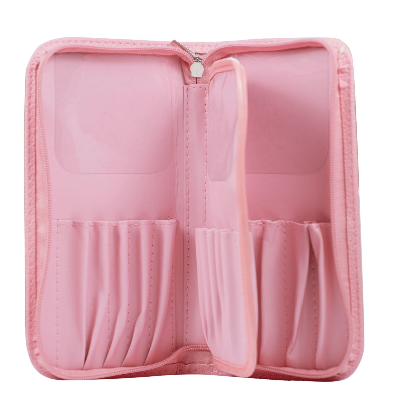 Julia Nessa Nail Brush Case - Pink