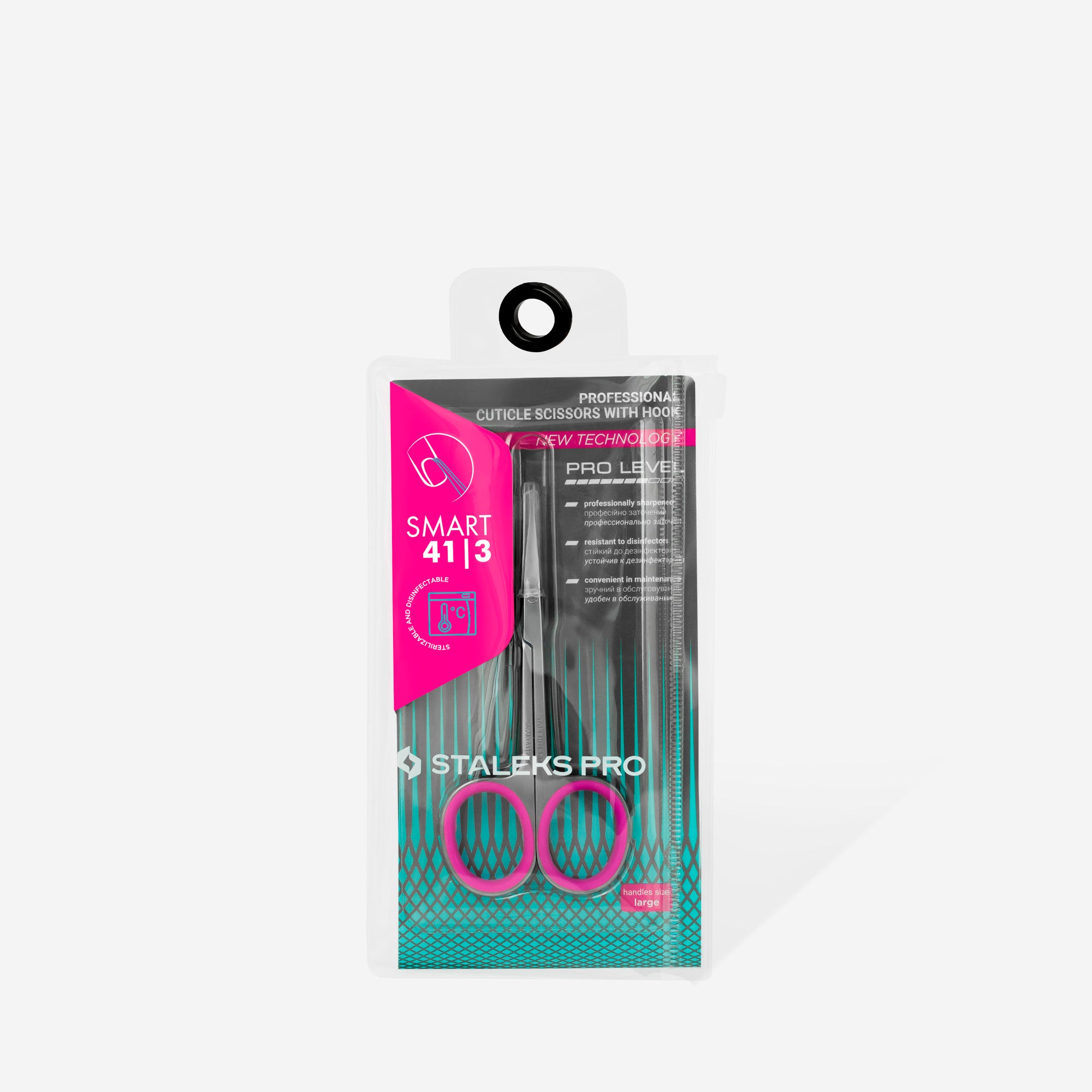 Professional Cuticle Scissors Staleks Pro Smart 41 Type 3  SS-41/3