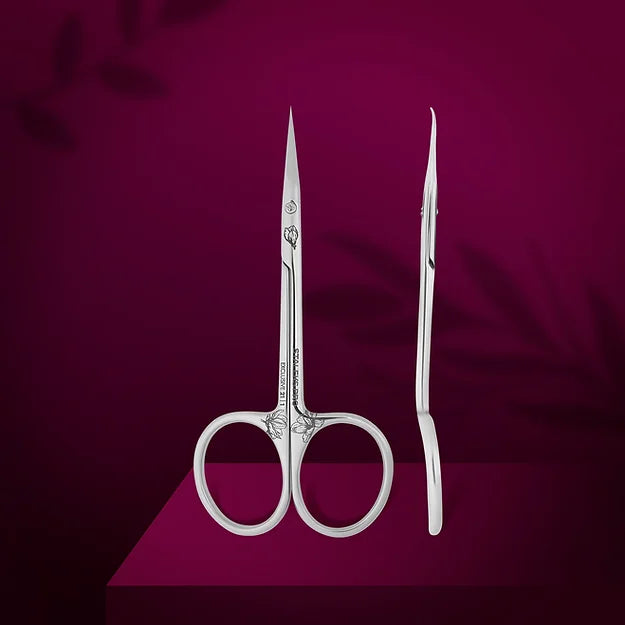 Professional Cuticle Scissors With Hook Exclusive 21 Type 2 (Magnolia) SX-21/2m