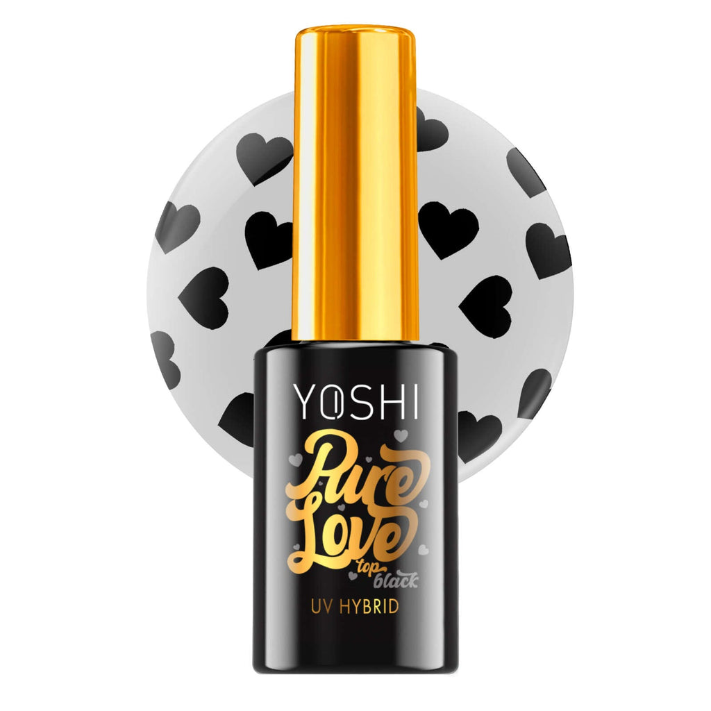 Pure Love Top BLACK UV Hybrid 10Ml