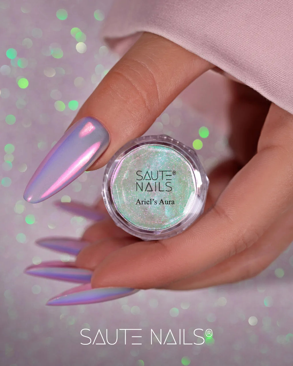 Saute Nails Ariel’s Aura Nail Powder