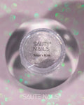 Saute Nails Siren’s Kiss Silver Mirror Nail Powder