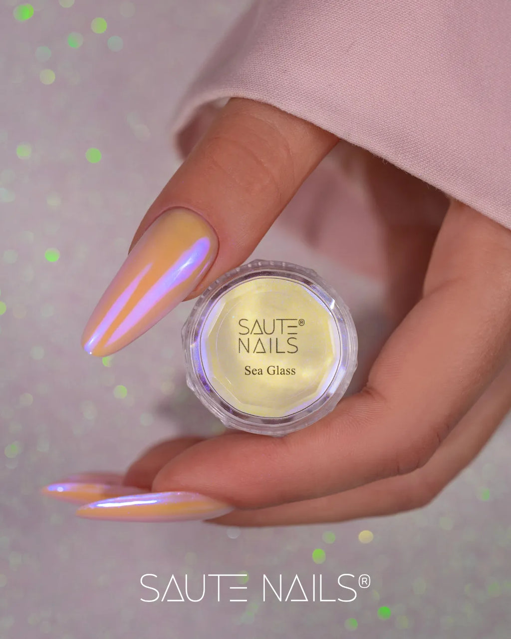 Saute Nails Sea Glass Nail Powder