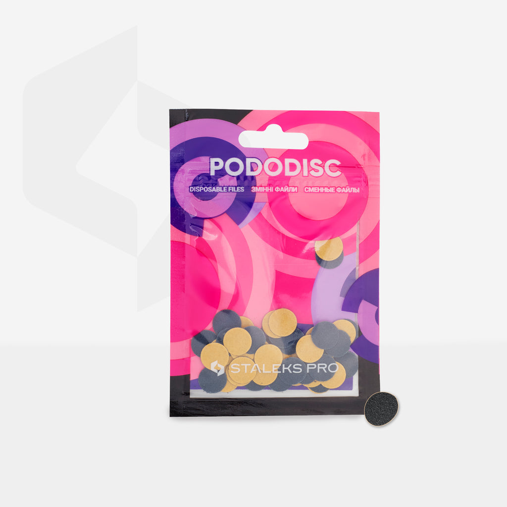 Refill Pads For Pedicure Disc Staleks Pro XS, 100 Grit (50 pc) PDF-10-100