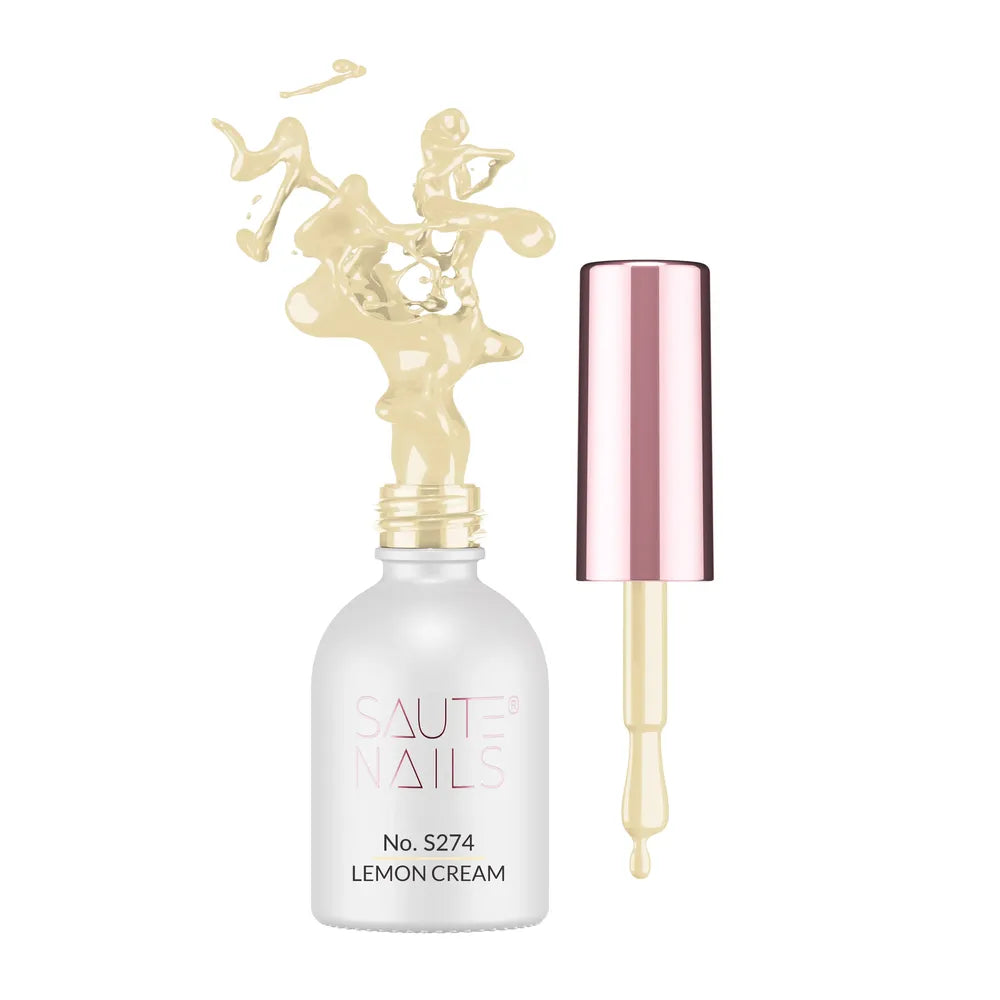 Saute Nails S274 Lemon Cream Gel Polish 8ml