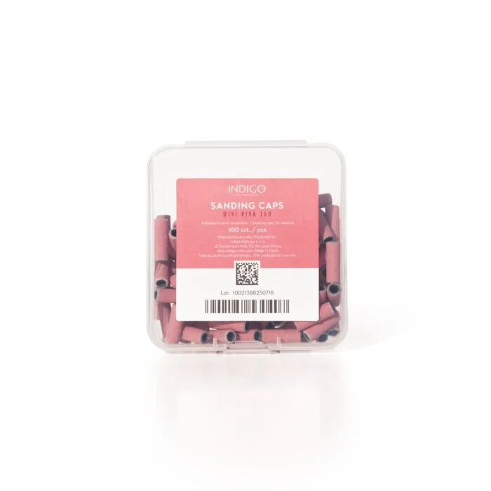 Sanding Cap 260 Mini, Pink 100Pcs
