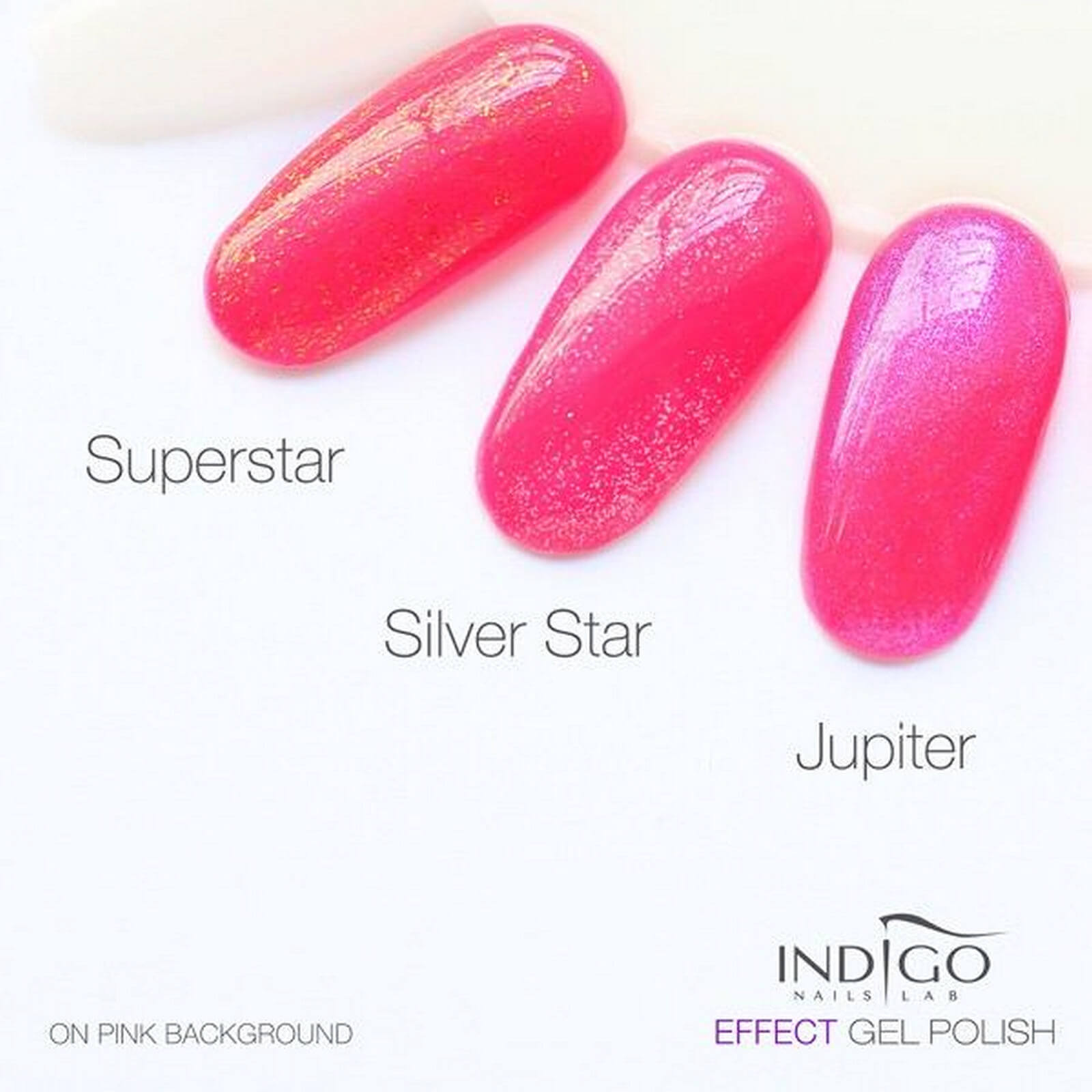 Silver Star Effect Gel Polish 7Ml