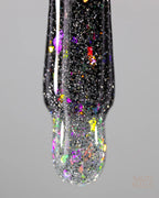 Saute Nails Silver Flash Top No Wipe 8ml