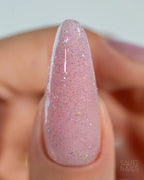 Saute Nails Silver Flash Top No Wipe 8ml