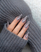 Saute Nails Cat Eye Effect Gel Polish E16 - Silver Grey 8ml