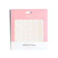 French Nail Stickers Gold
