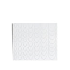 French Nail Stickers Silver