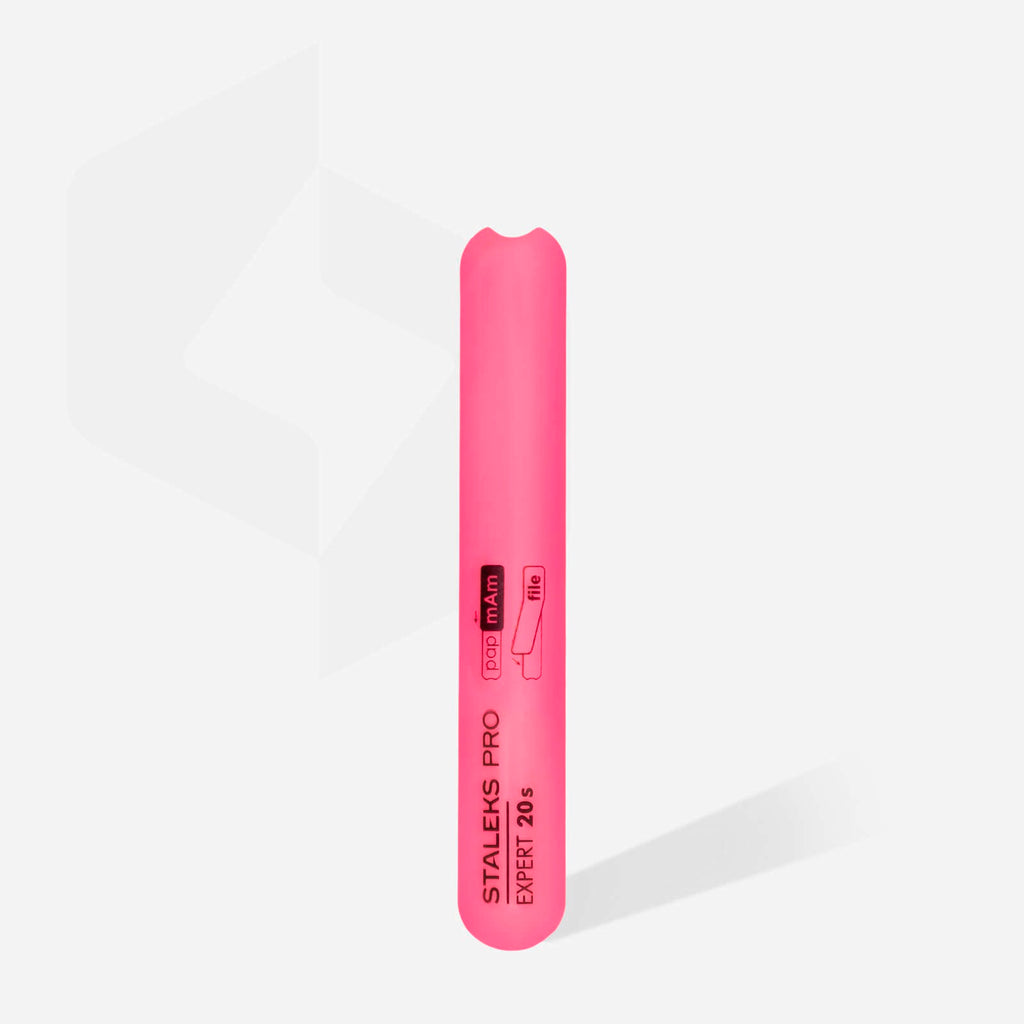 Straight Beveled Plastic Base For Nail File EXPERT 20s (130mm) SPBE-20s