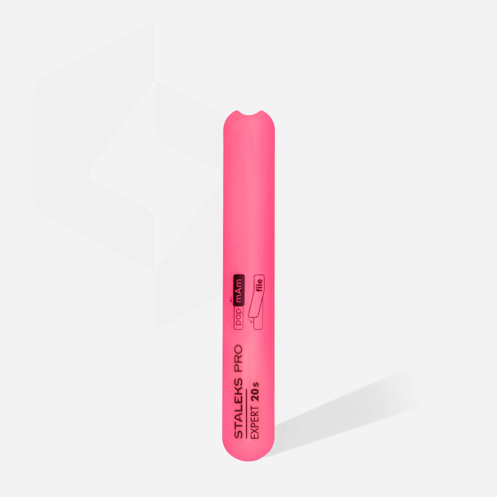 Straight Beveled Plastic Base For Nail File EXPERT 20s (130mm) SPBE-20s