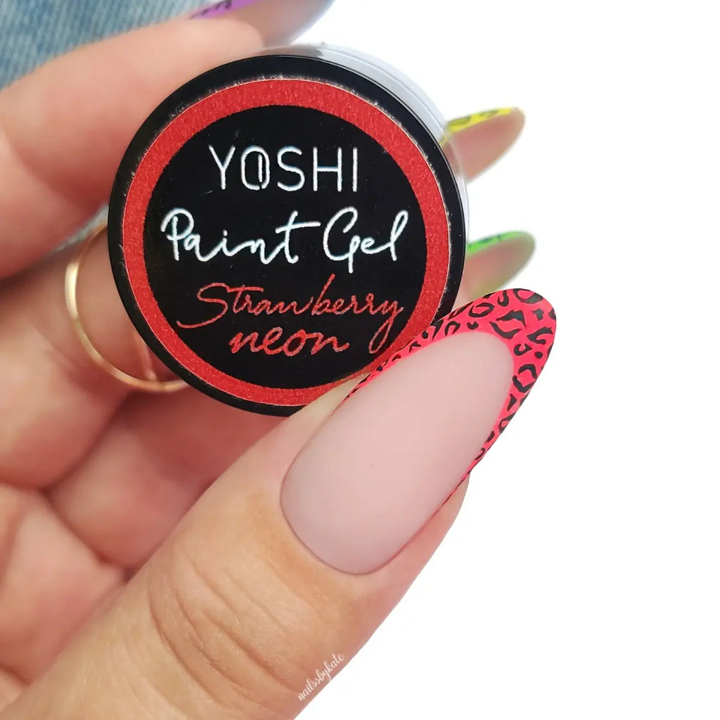 Paint Gel UV LED 5Ml – Strawberry Neon