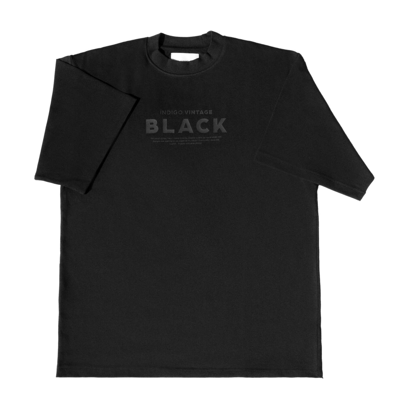 T-Shirt Oversize  Vintage Black S/M