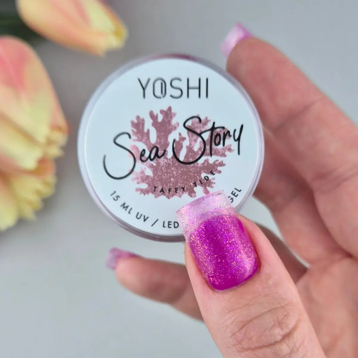 Yoshi Sea Story Builder Gel - Taffy Tide 15ml