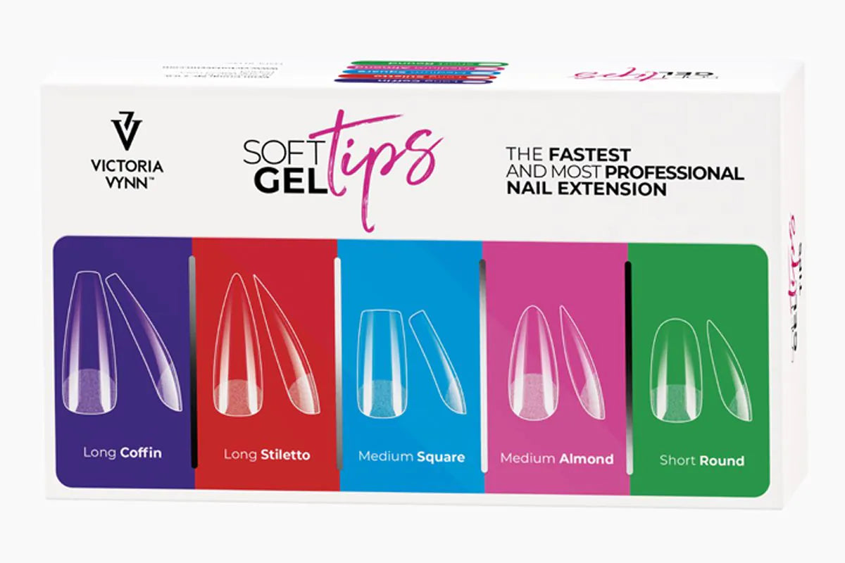 Victoria Vynn Soft Gel Tips Medium Square - 500pcs
