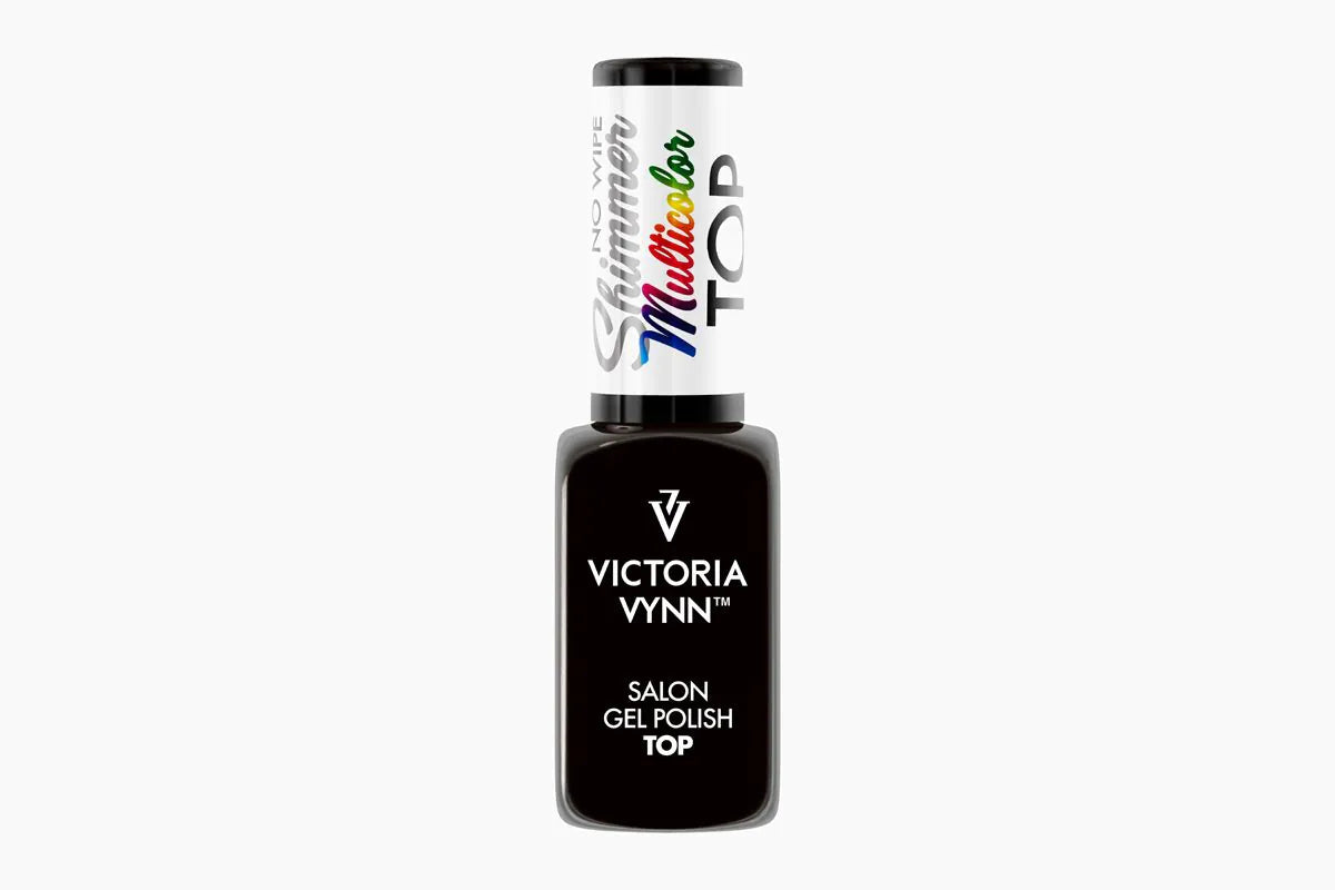 Victoria Vynn Shimmer Multicolor No Wipe Gel Polish Top 8ml