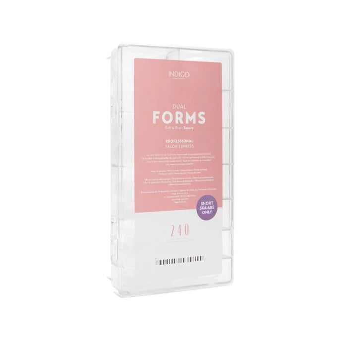 Upper Forms Dual Form Soft & Short Square 240 pcs 1PCS