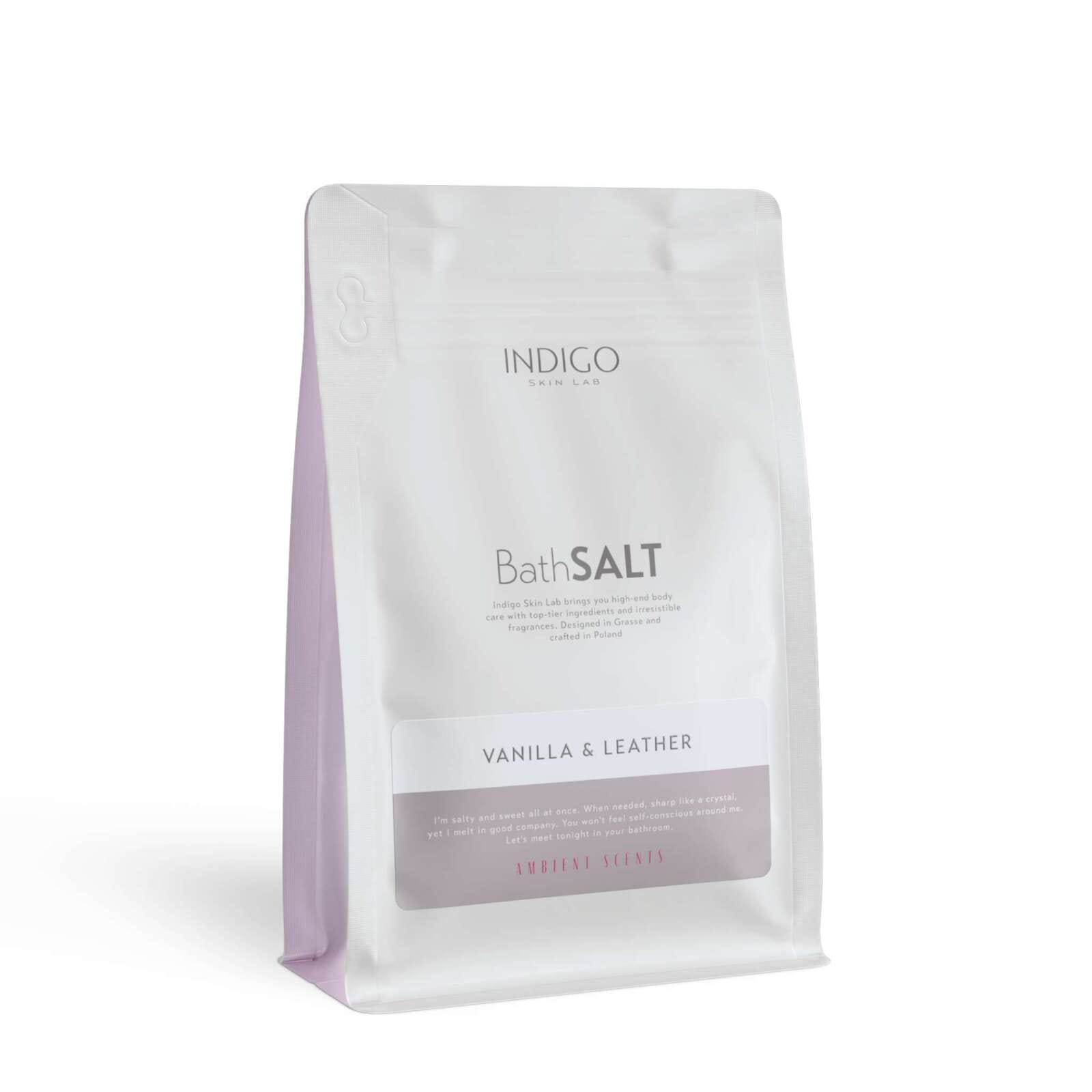 Vanilla & Leather Bath Salts-700g