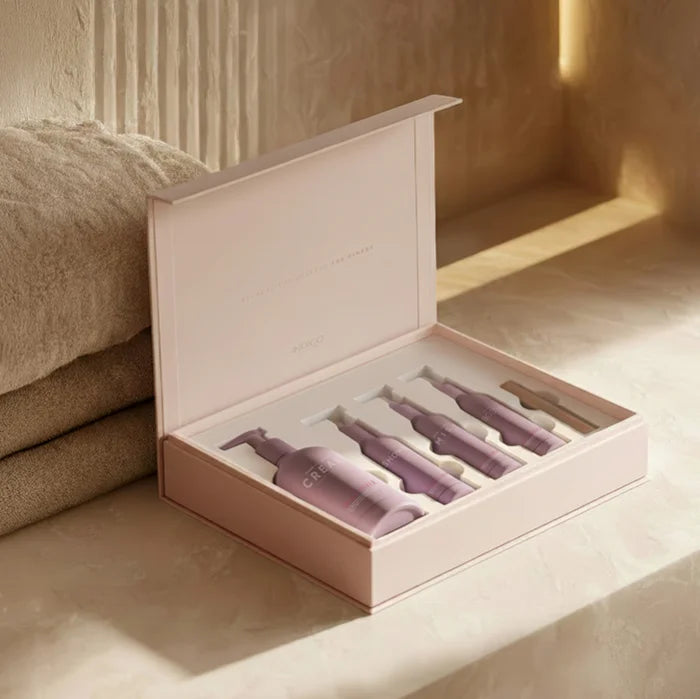 Vanilla & Leather Spa Set