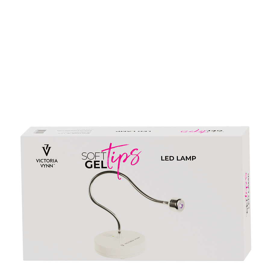 Victoria Vynn Soft Gel Tips Long Coffin Complete Kit with LED Lamp