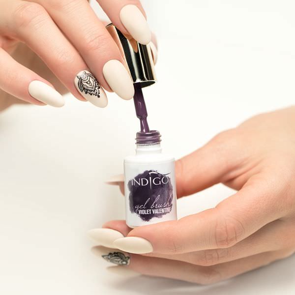 Violet Valentine Gel Brush