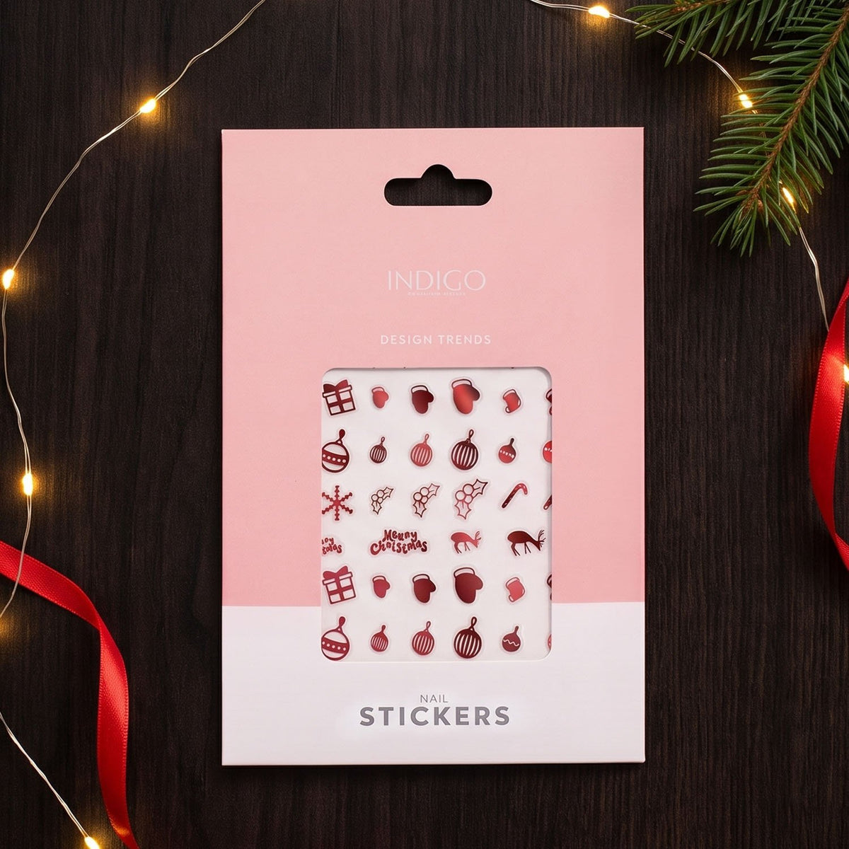 Self Adhesive Winter 3 Nail Stickers