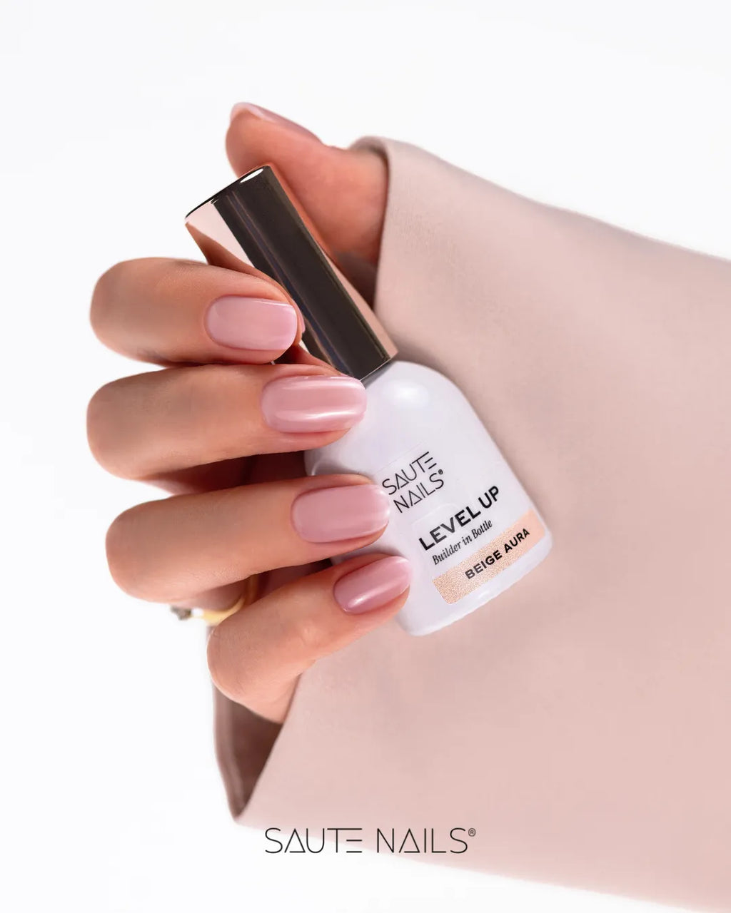 Saute Nails BiB Level Up Beige Aura Builder Gel 8ml